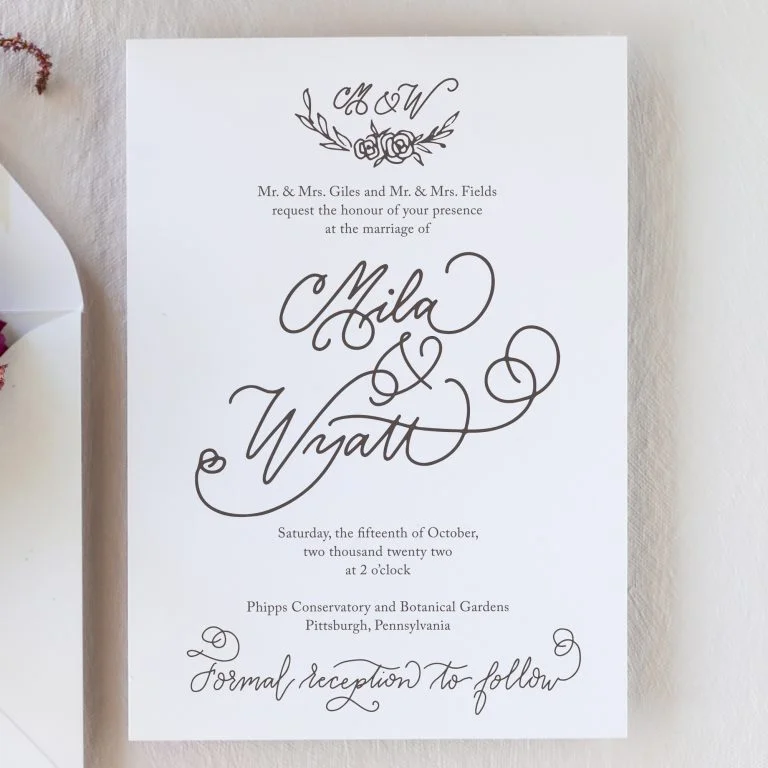 Wedding Invitation Wording