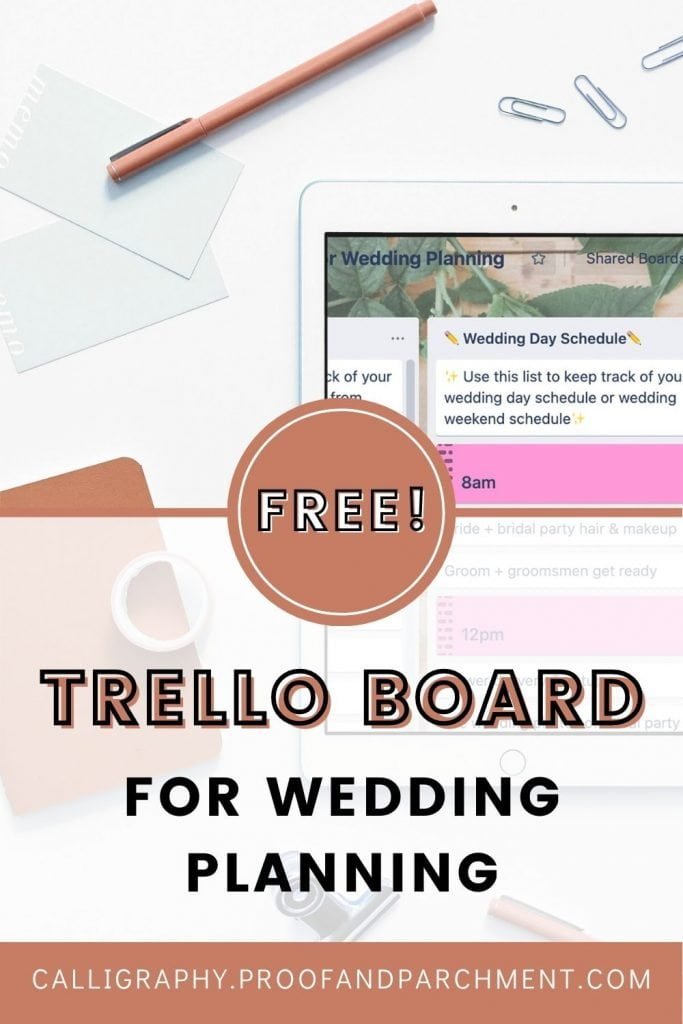 Online Wedding Planning with Trello