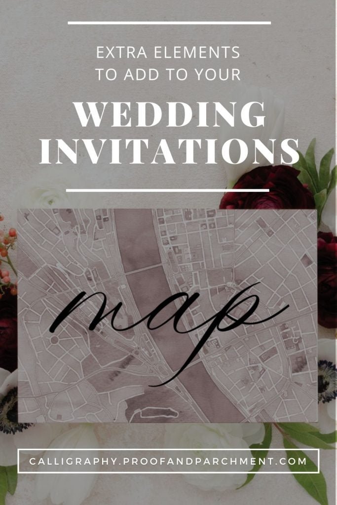 Extra Wedding Invitation Elements For Your Wedding