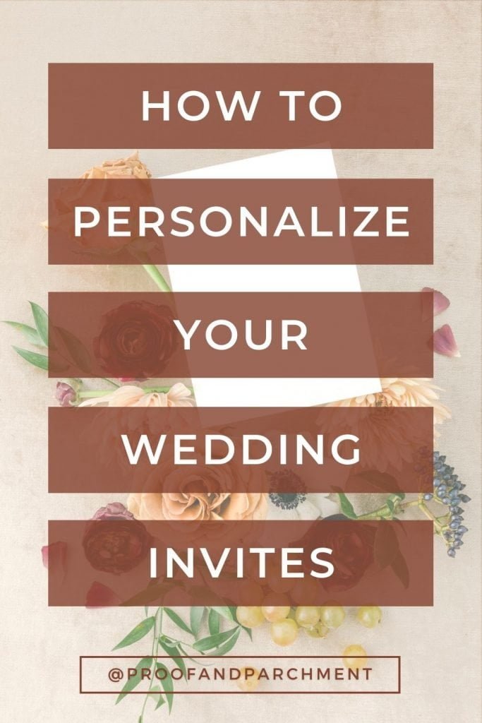 Extra Wedding Invitation Elements For Your Wedding