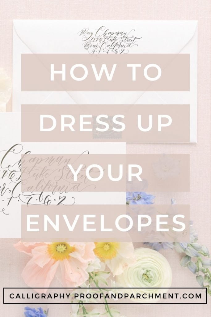 How to Dress Up Your Wedding Envelopes